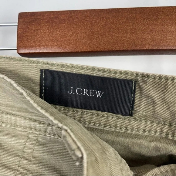 J.Crew Green Seamed Motorcycle Ankle Jeans Sz 27 - Picture 10 of 11